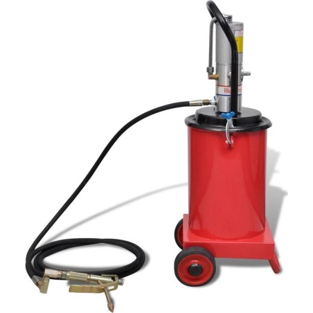 vidaXL Pneumatisch betriebener Öleinspritzer, 12 l