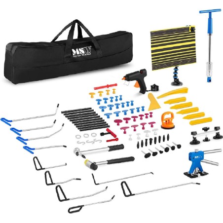 MSW PDR-Reparaturset zum Ausbeulen von Karosseriebeulen, 85 Teile PDR-Reparaturset zum Ausbeulen von