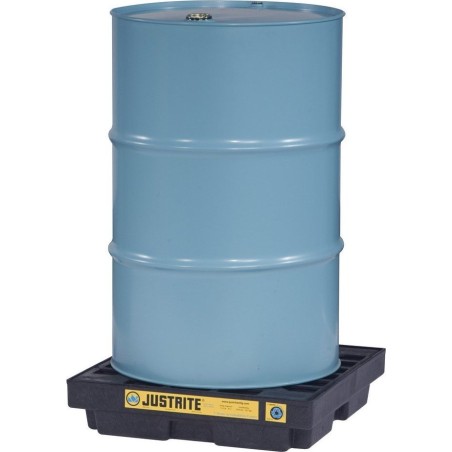 Topserw Auffangwanne für 1 Fass mit einem Fassungsvermögen von 45 l, Abmessungen: 635 x 635 x 140 mm