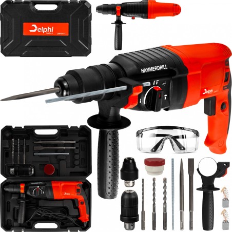 Bohrhammer von Delphi Tools BOHRHAMMER SCHLAGHAMMER LEISTUNGSSTARK SDS+