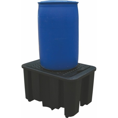 Topserw Auffangwanne für 1 Fass mit einem Fassungsvermögen von 230 l, Abmessungen 1000 x 680 x 600 mm