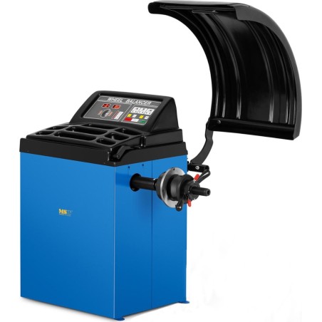 MSW Automatische Auswuchtmaschine für Auto- und Motorradräder bis 65 kg, Durchmesser 10–24 Zoll, LED