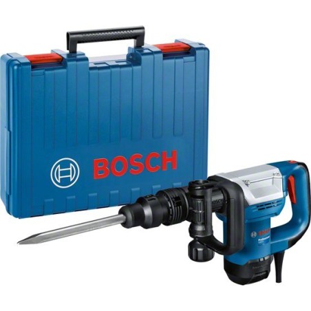 Bosch-Bohrhammer Bosch GSH 5 Professional, Meißelhammer (blau/schwarz, 1.100 Watt, Koffer)