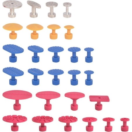 vidaXL 80-teiliges Set zum Ausbeulen von Dellen, Edelstahl (210402)