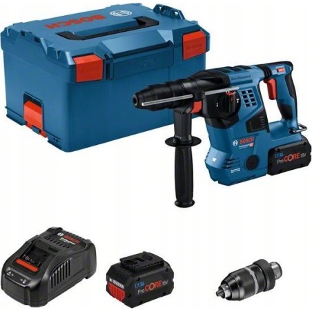 Bosch-Bohrhammer BOSCH. HAMMER GBH 18V-28 CF 2x8,0 Ah PROCORE 3,4 J LB