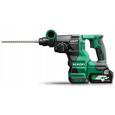 HIKOKI.HAMMER SDS+ 36 V DH3628DA SEP 3,2 J 2 × 2,5 Ah MV BL HSC