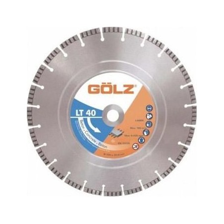 Beschaffung einer Diamantscheibe für Beton GOLZ LT40 350 x 25,4 mm