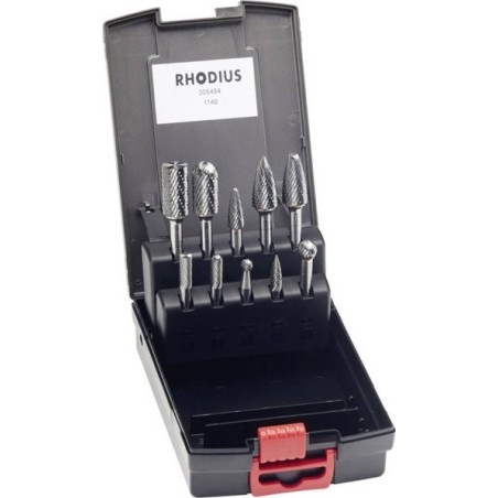 Rhodius Fräserset für Metall, 10-teilig