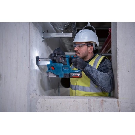 Bosch Akku-Bohrhammer GBH 18V-22 Professional solo, 18 Volt (blau/schwarz, ohne Akku und Ladegerät)