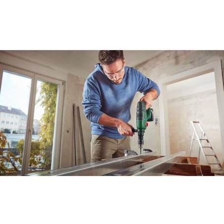 Bosch Akku-Bohrhammer UniversalHammer 18 V (grün/schwarz, Li-Ionen-Akku 2,5 Ah, Koffer, POWER FOR ALL)