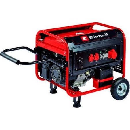 Einhell Einhell Benzingenerator TC-PG 55/E5, Generator (rot/schwarz, 7,5 kW)