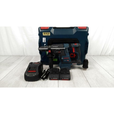 Bosch Akku-Bohrhammer GBH 18 V-26 F Professional, 18 Volt (blau/schwarz, L-BOXX, 2x Akku 5,0 Ah)