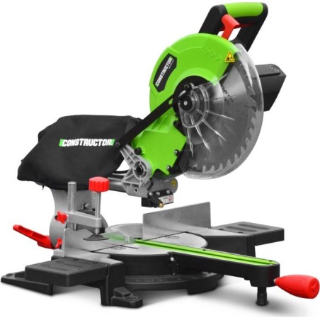 Beschaffung einer Kapp- und Gehrungssäge der Marke CONSTRUCTOR, Leistung 1800 W, Sägeblatt 254 mm, Laser