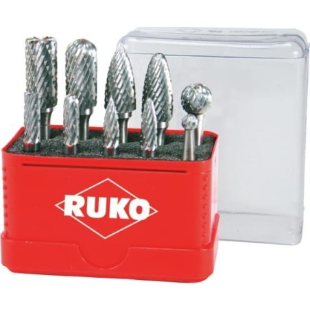 Beschaffung eines 10-teiligen Hartmetall-Fräsersets von RUKO