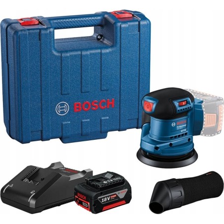 Bosch Exzenterschleifer FI 125 GEX 185-LI 1x4Ah L-BOXX