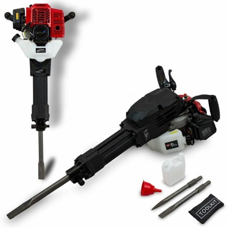 Benzin-Abbruchhammer mit Meißel Bituxx 55J, 1,85 kW, leistungsstark