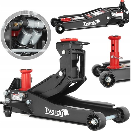 Tvardy Profi-Hebegerät – Frosch 3 t, 44,4 kg, 9,8–77 cm (1)