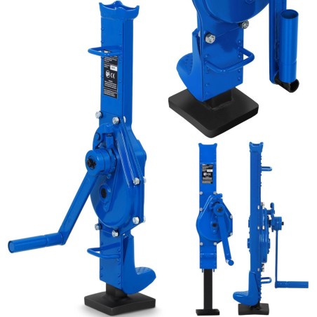 MSW Mechanischer Kurbelhubwagen für Schienen bis 895 mm, 1,5 t Mechanischer Kurbelhubwagen für Schienen bis 895 mm, 1,5 t
