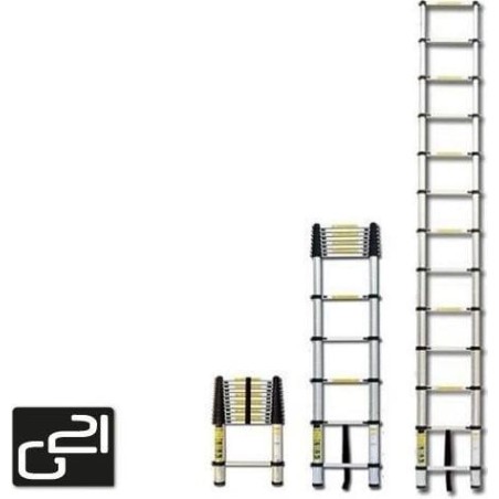 G21 G21 Aluminium-Teleskopleiter GA-TZ11-3,2 M
