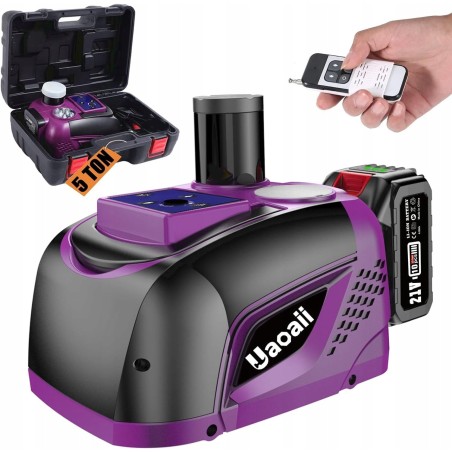 Elektrische Wagenheber Uaoaii 21 V, 4,0 Ah, Tragkraft bis zu 5 Tonnen, neu