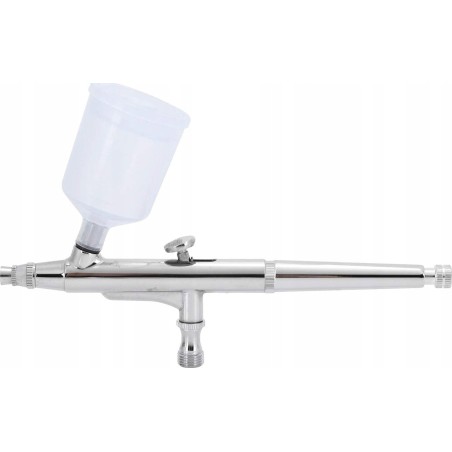 Rosfix Airbrush für Lackier- und Malarbeiten, Präzisionspistole für den Modellbau, Düse 0,5 mm