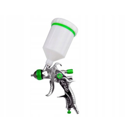 Prof. Lackierpistole HVLP/rot mit Beschichtung/GEKO(20)