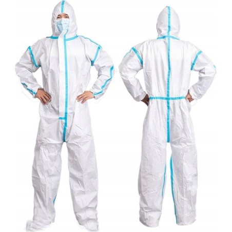 Rosfix Set mit 5 Einweg-Malerkombis, 185 cm – Mikroporöse Membran