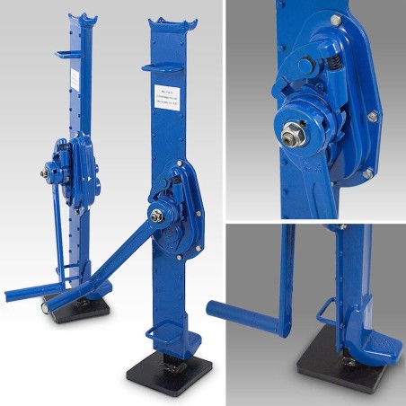 Set mit 2 Stück Bituxx-Werkstatt-Kurbelhebern, blau