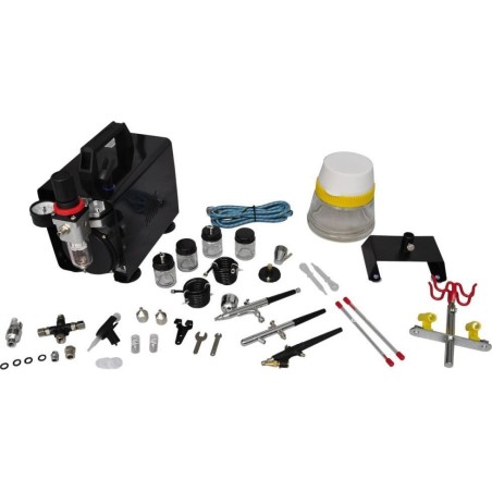 vidaXL Airbrush + Kompressor 140286