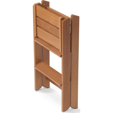 OSIMO Holzleiter – 67 x 61 cm, braun  – Arredamenti