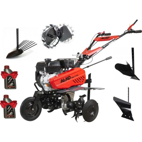 AL-KO Motorhacke AL-KO Motorhacke MH 770, benzinbetrieben, 113971 + 8-teiliges Zubehörset