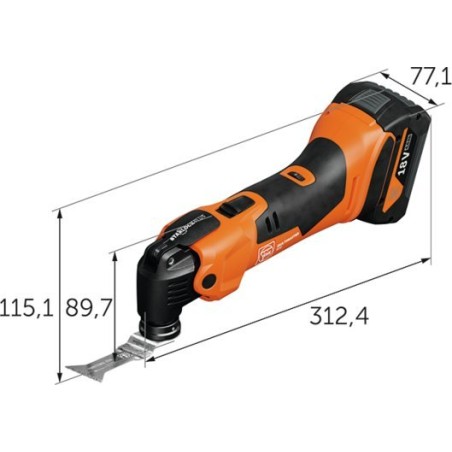 Fein Akku-Werkzeug – Multimaster AMM 500 PLUS TOP AS