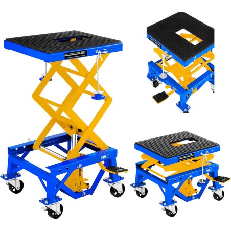 MSW Mobiler Motorradheber für Motorräder bis 135 kg (MHB-135-PRO)