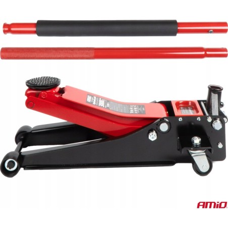 Hydraulischer Flachheber vom Typ „Frosch“, 3 t (3000 kg), CE, 75/510 mm, AMIO-04215