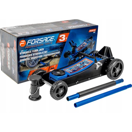 Forsage Hydraulikheber 3 t (min. Höhe 155 mm, max. Höhe 695 mm)