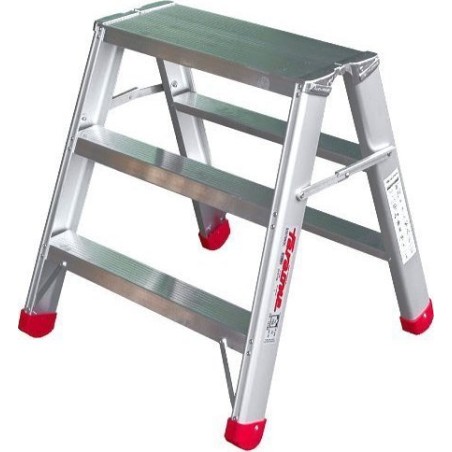 Faraone LEITER, AUSKLAPPBARER HOCKER 45 CM, 2+2 STUFEN S2050ND (1 STÜCK)