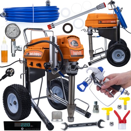 Rosfix HYDRODYNAMISCHES LACKIER- UND SPACHTELGERÄT 4000 W ROSFIX TORNADO RTR5 HQ