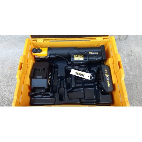 Rems Rohrpresswerkzeug REMS Mini-Press 22 V ACC L-Boxx 2,5 Ah
