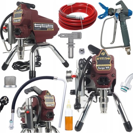 Rosfix Farbspritzgerät Zenthril Surge WF, 1800 W, 20 MPa, 0,019", 2 l/min, Serie EasyPerformance