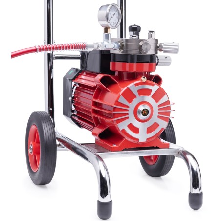 Farbspritzgerät Techrebal 3500 W, 18 l/min, 3 Düsen, Spritzlanze, 8 m Schlauch