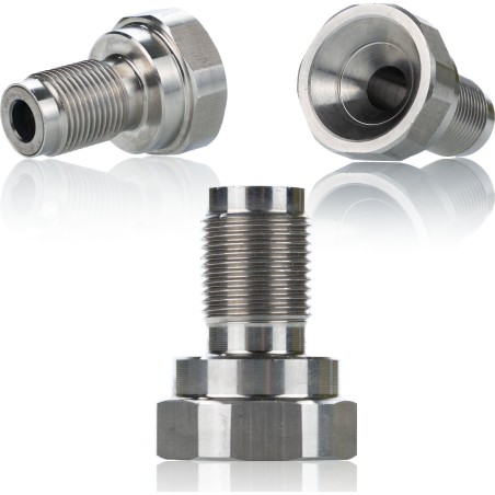 Rosfix Auslassventilanschluss, Kolbenmutter für Graco Mark V Ultra Max 1095 1595