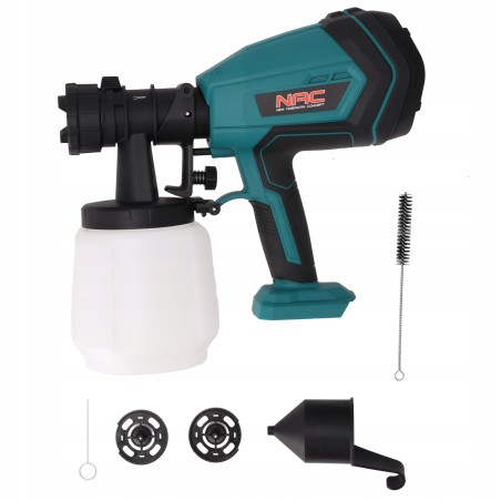 NAC 20-V-Akku-Farbspritzpistole PG-LI-20V ohne Akku und Ladegerät