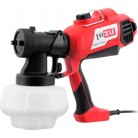 WANDSPRITZPISTOLE LACKIERANLAGE 4 DÜSEN 200 DIN 700 W GROSSES SET HIZU