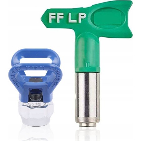 Rosfix Niederdruck-Lackierdüse FFLP 516 mit Schutzkappe – Rosfix-Lackieraggregat