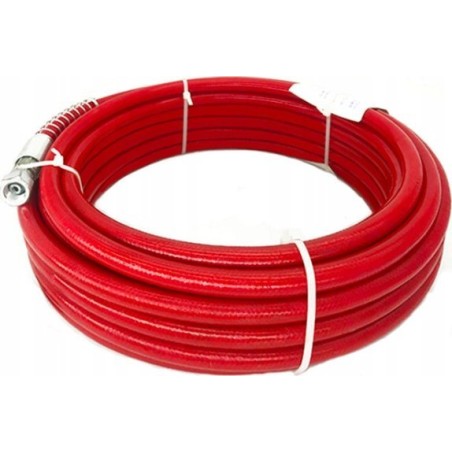 Rosfix MALERSCHLAUCH AUS STAHL, ROBUST, 10 M, MIT KOMPRESSOR, ANSCHLUSS 1/4