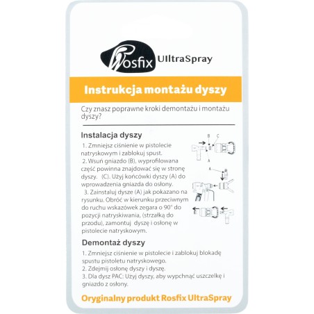 Rosfix LACKIERDÜSE MODELL 545 LACKIERSPRITZGERÄT