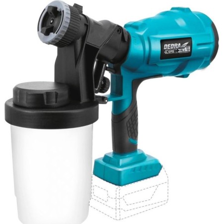 Dedra Farbspritzgerät DED7057 18 V