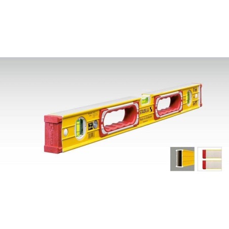 Stabila Wasserwaage Stabila Serie 196-2, 200 cm, mit Halterungen