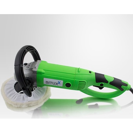Bituxx PROFESSIONELLE AUTOPOLIERMASCHINE 1500 W ZUBEHÖR SCHWÄMME SET