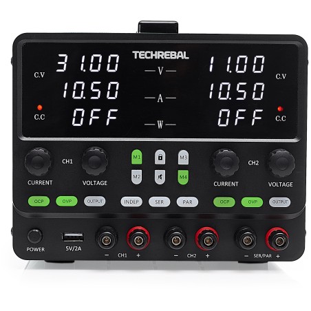 Techrebal SPPS3010-2KD Zweikanaliges regelbares Labornetzteil – Kundendienst